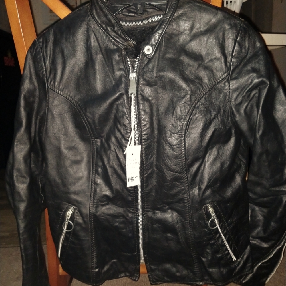 Leather jacket